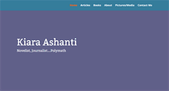 Desktop Screenshot of kiaraashanti.com