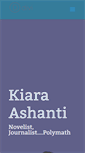 Mobile Screenshot of kiaraashanti.com